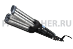 Плойка HW "волна"Black&Silver Line 16-16-16мм 80W