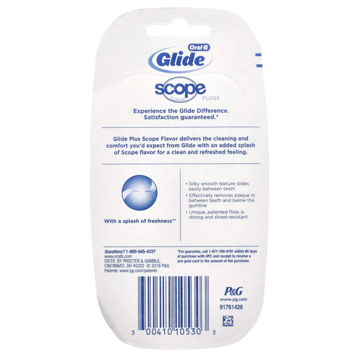 Oral-B, Glide, нить для прицела, 2 штуки, 40 м (43,7 ярда) каждое