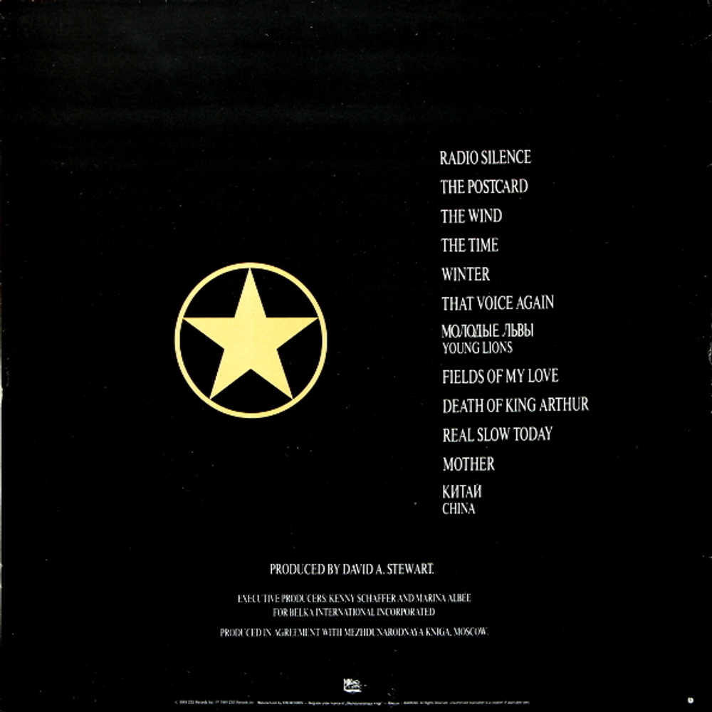 Boris Grebenshikov / Radio Silence (LP)