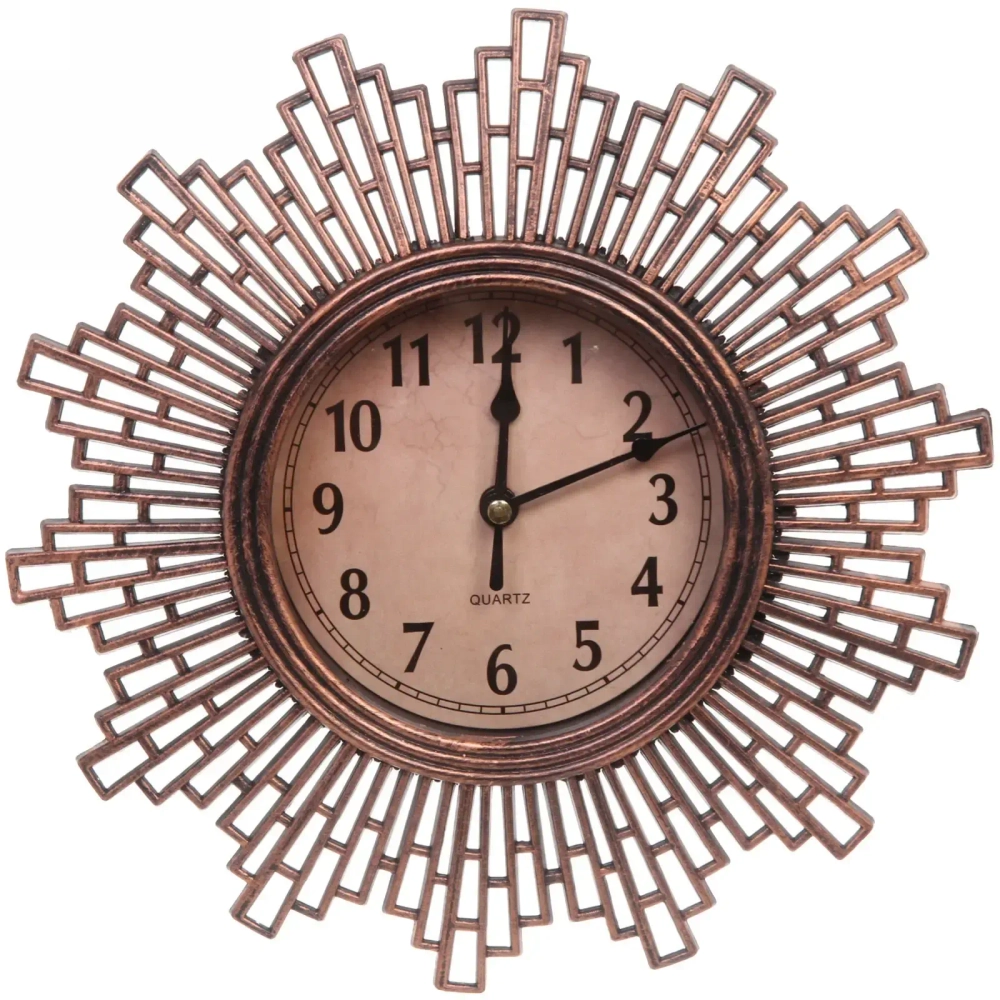 Часы настенные «Нидвуд» D25см бронза 8831