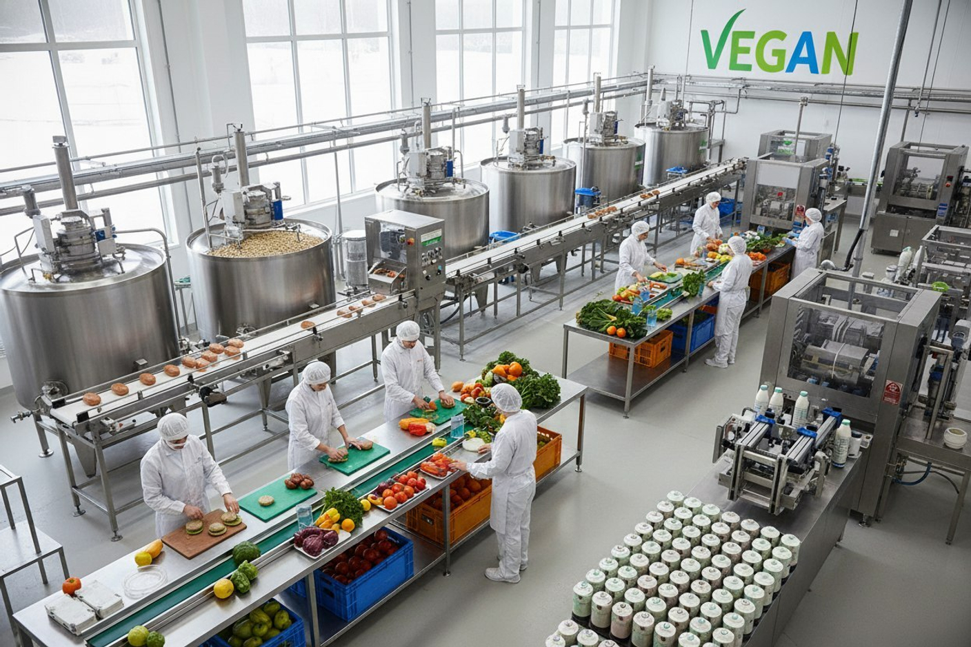 Крупнейшие производители растительной пищи: лидеры индустрии и их вклад в экологию 2024