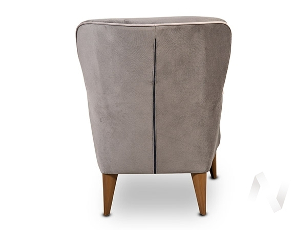 Кресло Вояж 7 Карат 18 (графитовый однотон)/Карат 17 (светло-серый однотон)