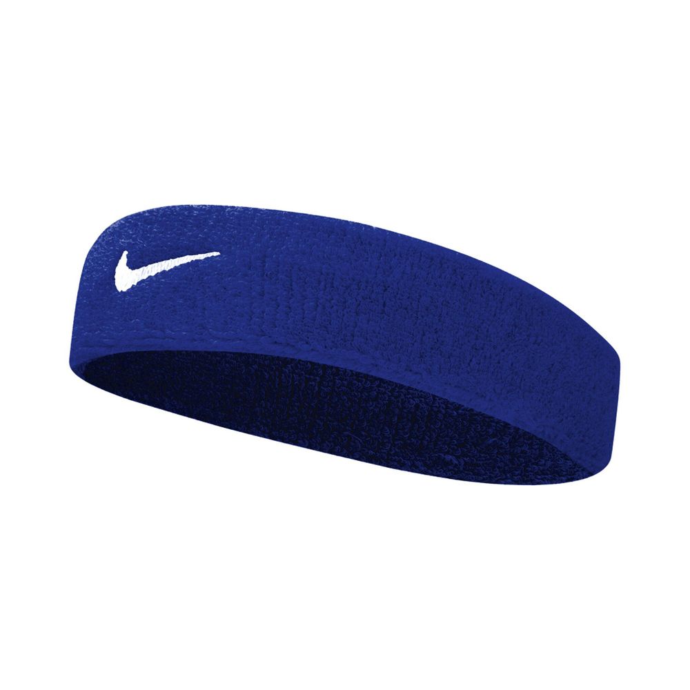 Nike Swoosh Headband - Blue, White