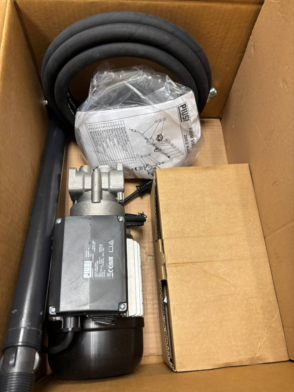 Drum Viscomat 200/2 230V/50HZ K400 - Бочковой комплект для масла (мех. пист. с эл. счет.), 9 л/мин