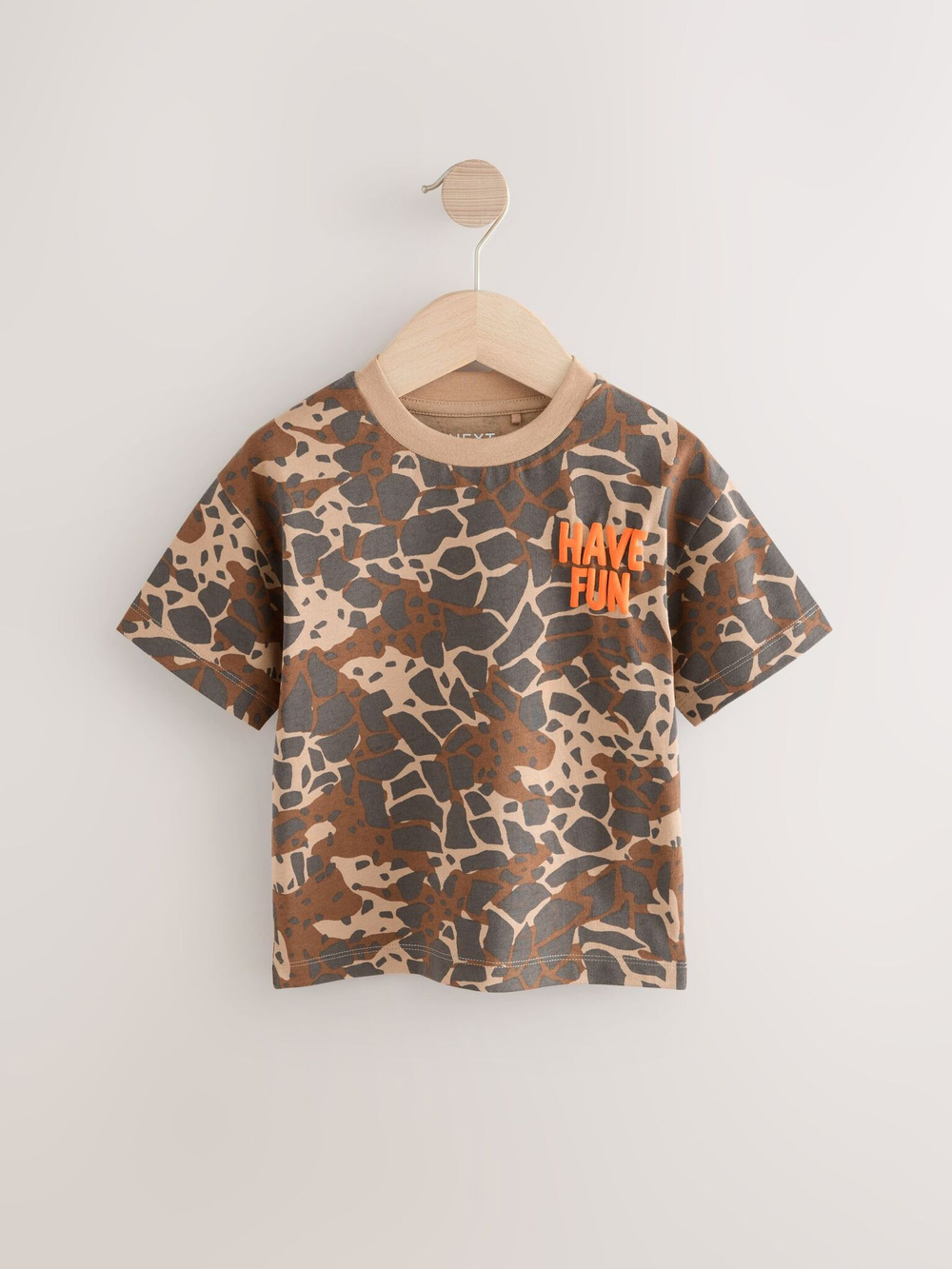 Футболка для мальчика Next E83-349, Светло-коричневый