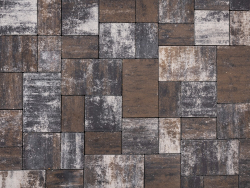 Тротуарная плитка ВАН, форма Квадрат 300*300, h=40мм