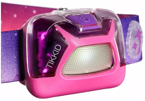 Фонарь налобный Petzl LAMP TIKKID PINK розовый