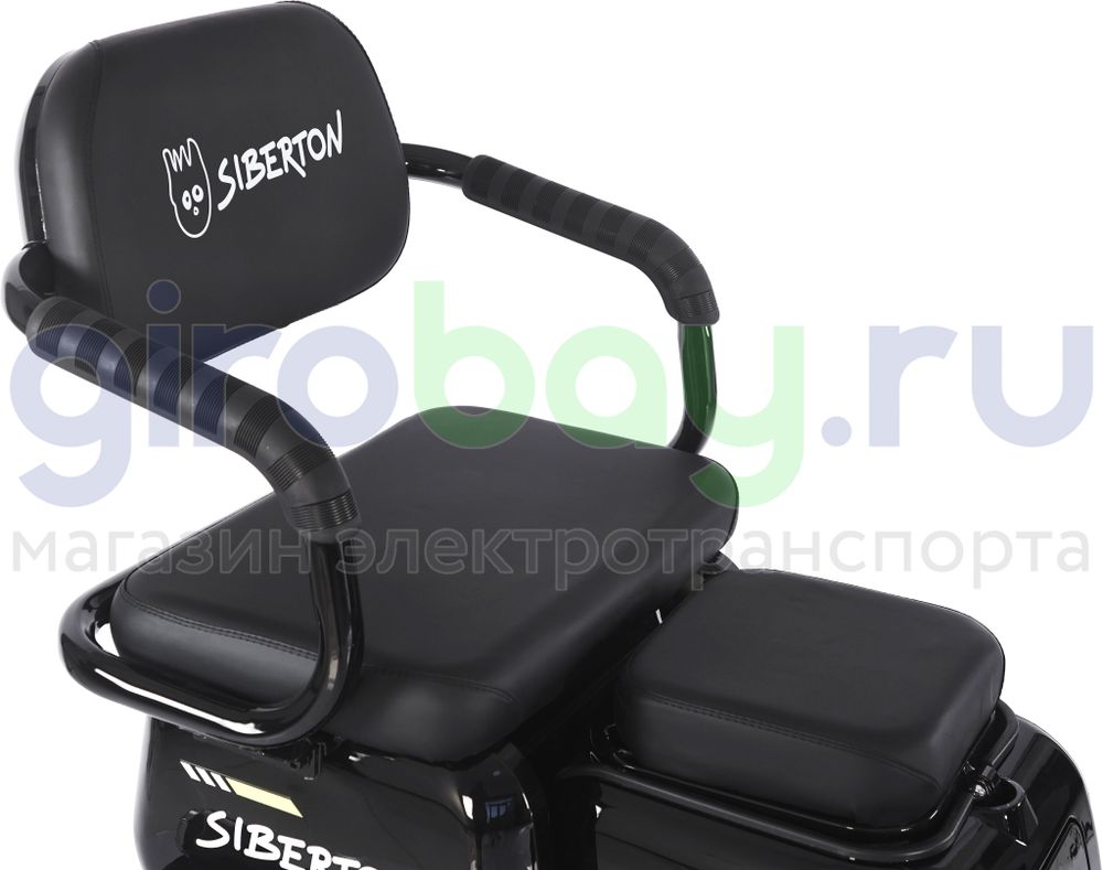 Электротрицикл SIBERTON S1 2000W (60V/21Ah) двухместный фото №12