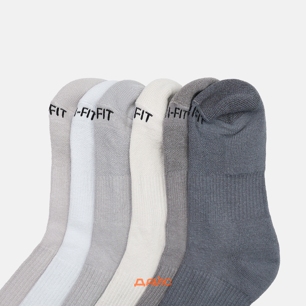 Носки Nike Everyday Plus Cushioned Crew 6 Pairs