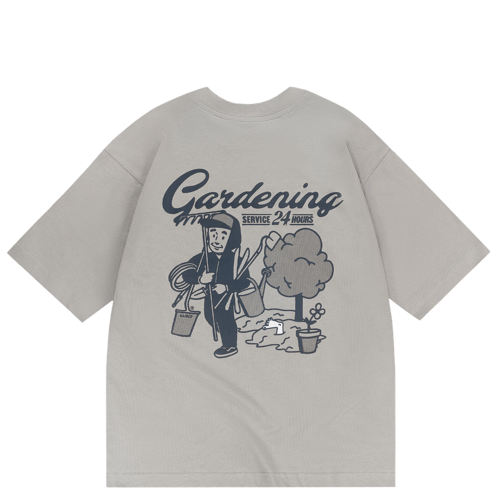Футболка HAIDED GARDENING Grey