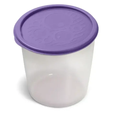 Контейнер круглый высокий многофункциональный №1, 0,55л С259 (комплект 20 шт)