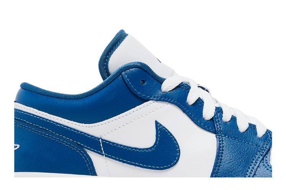 Кроссовки Jordan Air Jordan 1 Low "Marina Blue" (Женская размерная сетка)