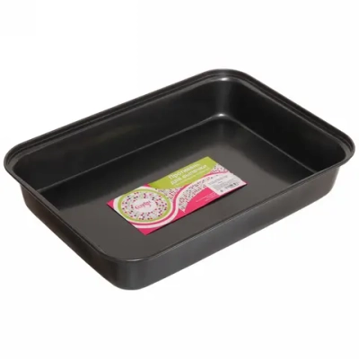 Противень металлический 34*24*5.6см с антипригарным покрытием «Селфи»