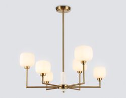 Ambrella Люстра на штанге с мрамором Ceramo Modern LH53015