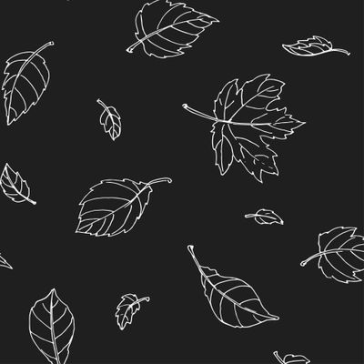 листопад на черном