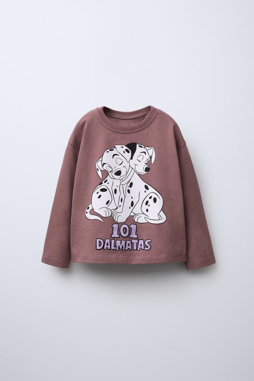 ZARA ЛОНГСЛИВ С ПРИНТОМ © DISNEY, ГРАНАТОВЫЙ