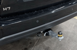 Фаркоп Motodor для Haval H7 2024- (шар Е)(паспорт и сертификат в комплекте, без электрики) 93126-E