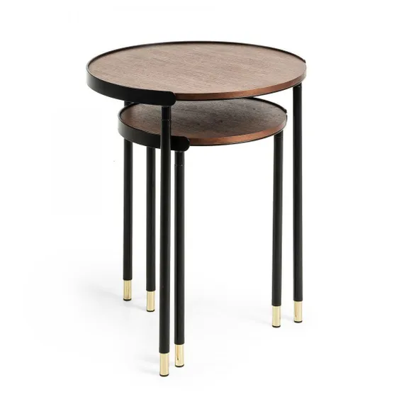 Комплект из 2 столиков Aliner Ø50 и Ø38 см