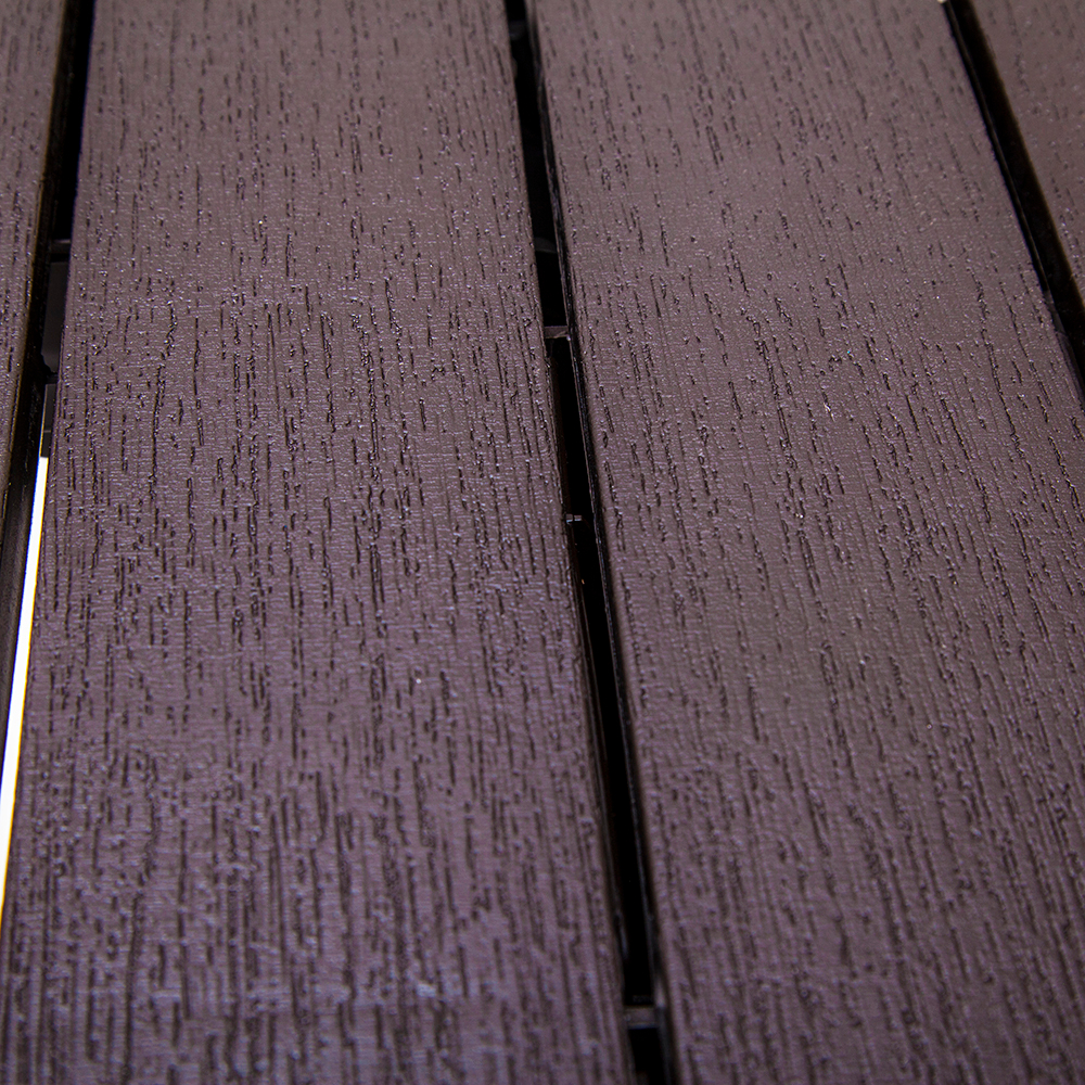 Стол пластиковый Прованс арт.3723-МТ003 прямоугольный (шоколад)