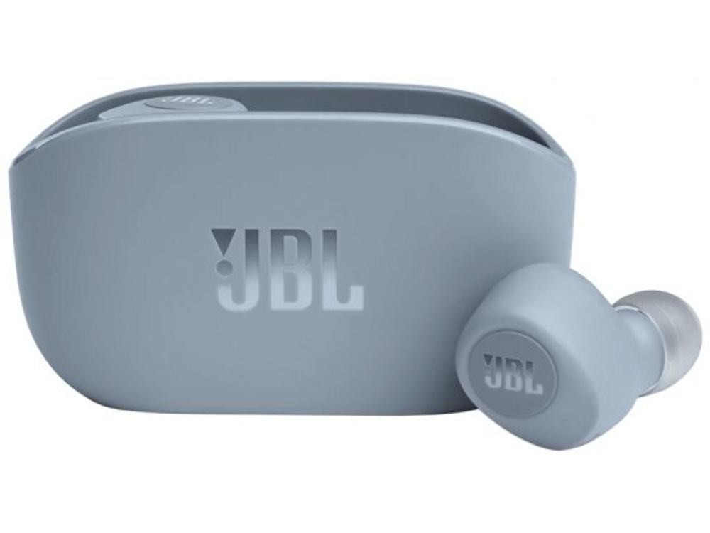 Гарнитура JBL Wave 100TWS, Bluetooth, вкладыши, синий