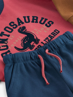 Толстовка и джоггеры в комплекте для мальчика Next 794-396, Красный, Темно-синий