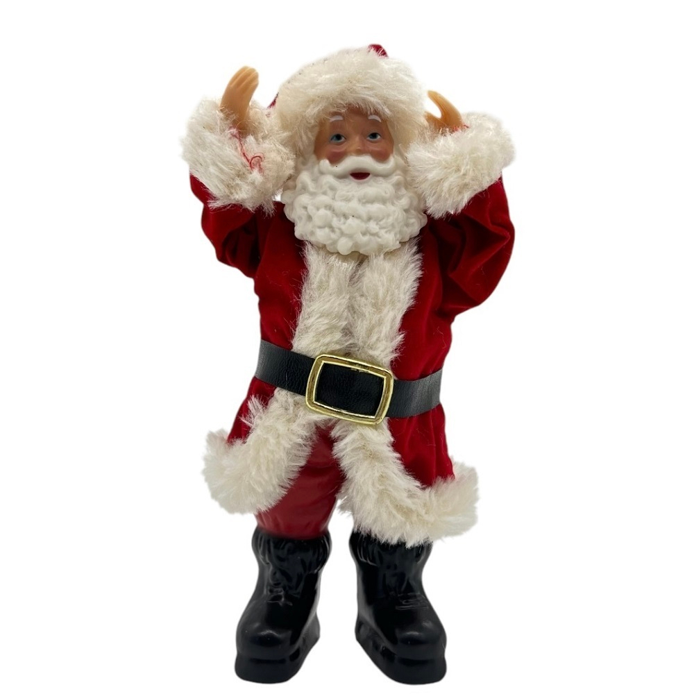 Дед Мороз мягкий игрушка 17,8 см