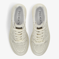 Кожаные кроссовки Premiata Quinn-d 8251 с перфорацией