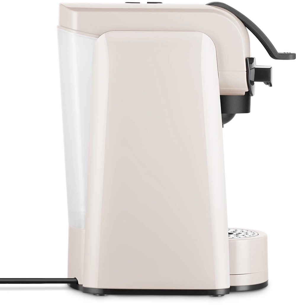 Кофемашина Kitfort КТ-7463 1850Вт бежевый/черный