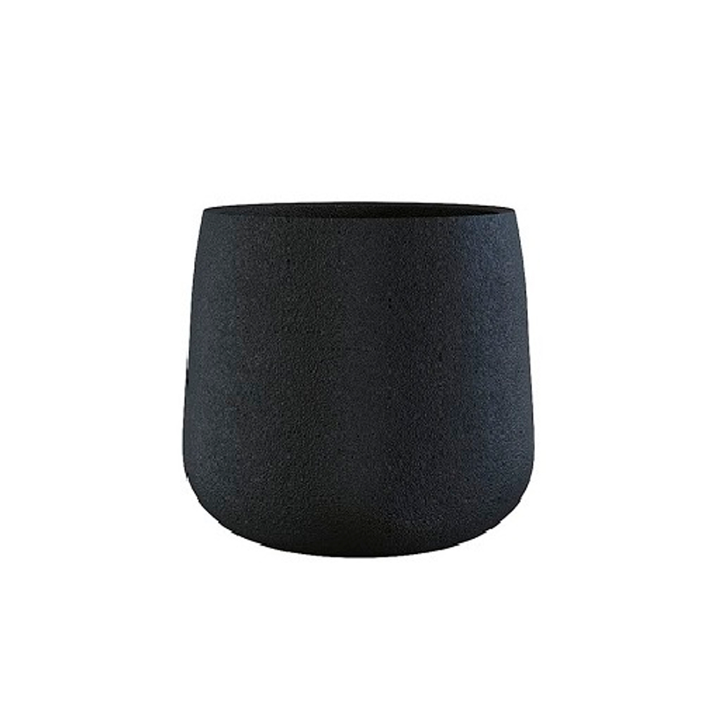 Кашпо Concretika Cone D38 H41 Nero