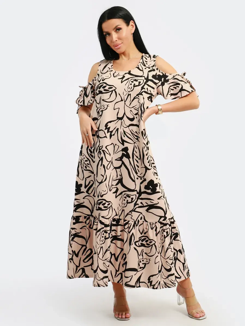 Платье летнее большие размеры