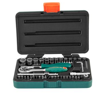 S68H2141S Набор головок торцевых 1/4"DR Super Tech, 41 предмет