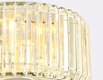 Подвесная люстра с хрусталем TR5810 WH/CL белый/прозрачный E14/5 max 40W D400*650