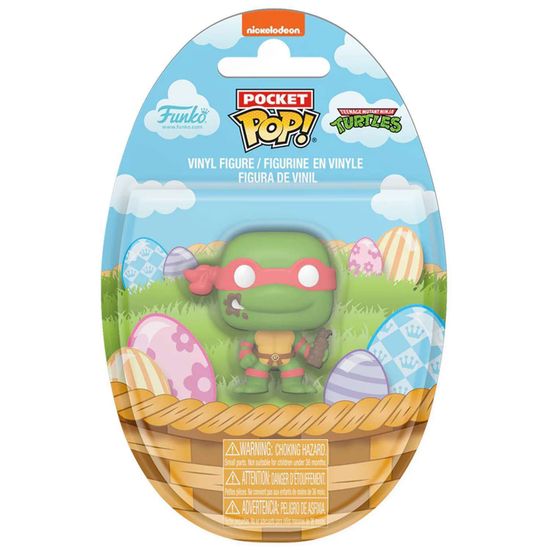 Фигурка Funko Pocket POP! Easter Egg TMNT Rafael 86048 / Фигурка Фанко ПОП! по мотивам франшизы "Черепашки-ниндзя", Рафаэль