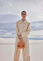 Сумка Polene Numéro Un Nano EDITION TEXTURED PEACH