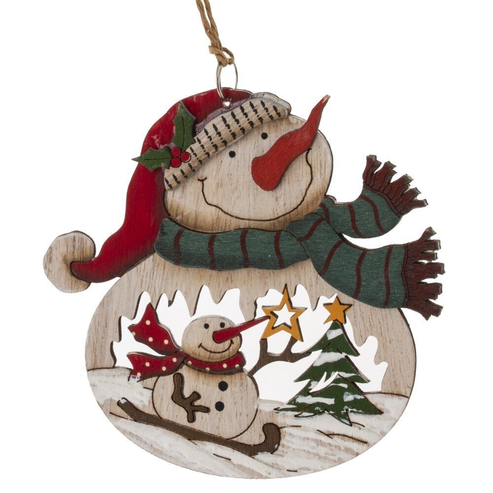 GAEM Изделие декоративное подвесное "Рождество", L11 W0,5 H11 см, 4в.