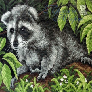 "Лесной зверек"-0583 канва с рисунком