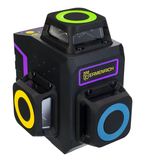 Лазерный уровень Ermenrich LV50 PRO, фиолетовый