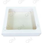 Коробка для клубники в шоколаде 200*200*40 мм (белая), 50шт