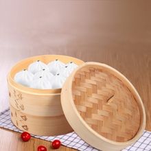 Пароварка бамбуковая Real Tang Bamboo Steamer 2 яруса 21 см