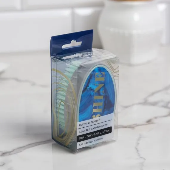 Щетка для одежды и обуви "Shine", 10,5 х 5 х 6 см