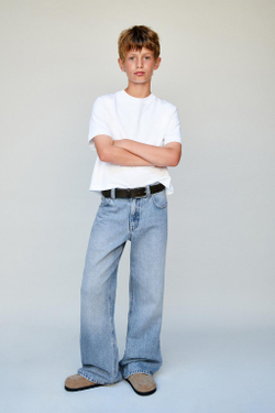 ZARA ДЖИНСЫ FLARE, СИНИЙ