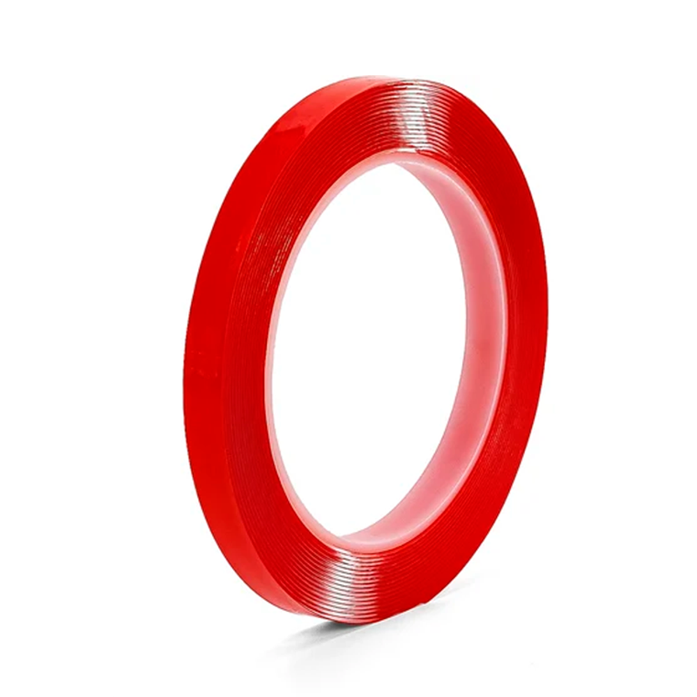 Двухсторонняя клейкая лента на акриловой основе (10 мм; 5 м) "РОСОМАХА" (930010)