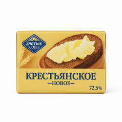 Масло сливочное 72,5% Крестьянское 200 гр
