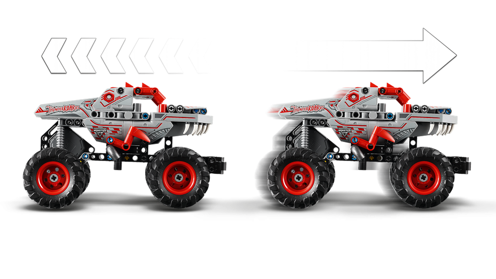 LEGO Technic 42200 MONSTER JAM THUNDERROARUS — мощный внедорожный монстр-трак