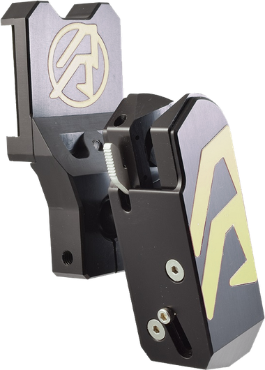 Логотипные вставки Alpha-X (цвет:золотой, правые)