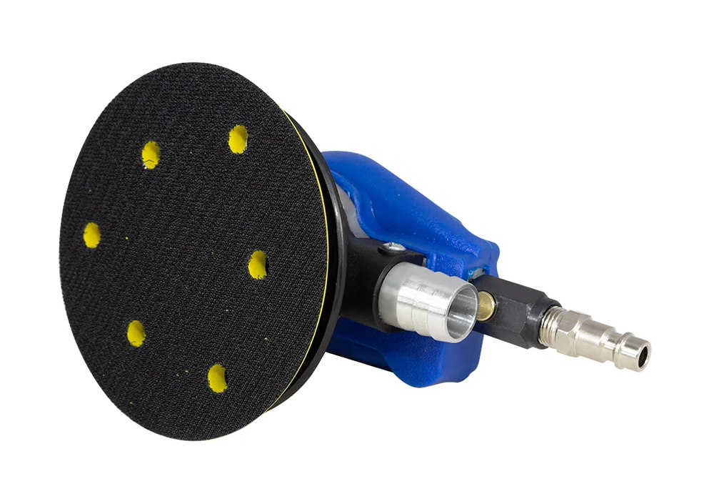 Пневматическая шлифовальная эксцентриковая машинка, 125 мм, с пылеотводом