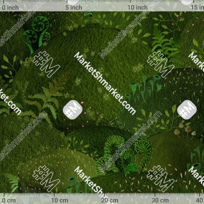 Весенний мох зеленый by Gora-pattern 236 DPI