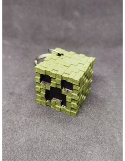 брелок из вселенной minecraft slime