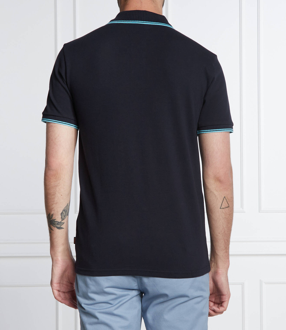 поло pepatch BOSS ORANGE - темно-синий(50466720)