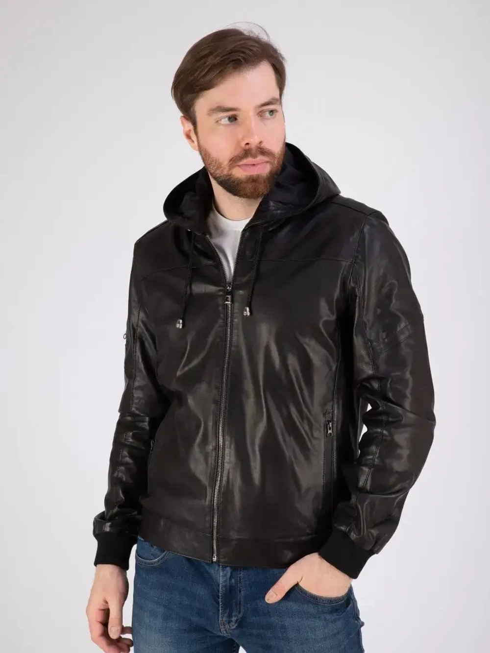 Куртка кожаная из натуральной кожи